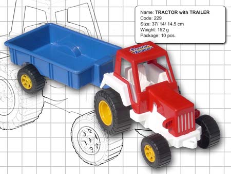 TRACTOR WITH TRAILER